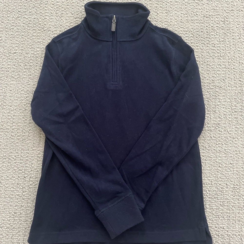 NWT Boys Crewcuts Quarter Zip Pullover, size 10